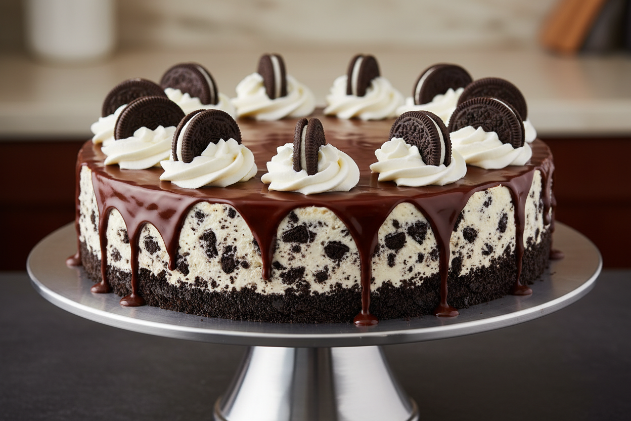 Cream n' Cookies Cheesecake